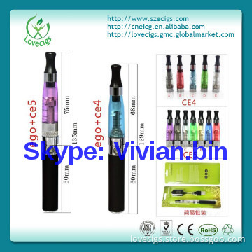 hange battery eGo-CE4 starter kit electronic cigarettes kit